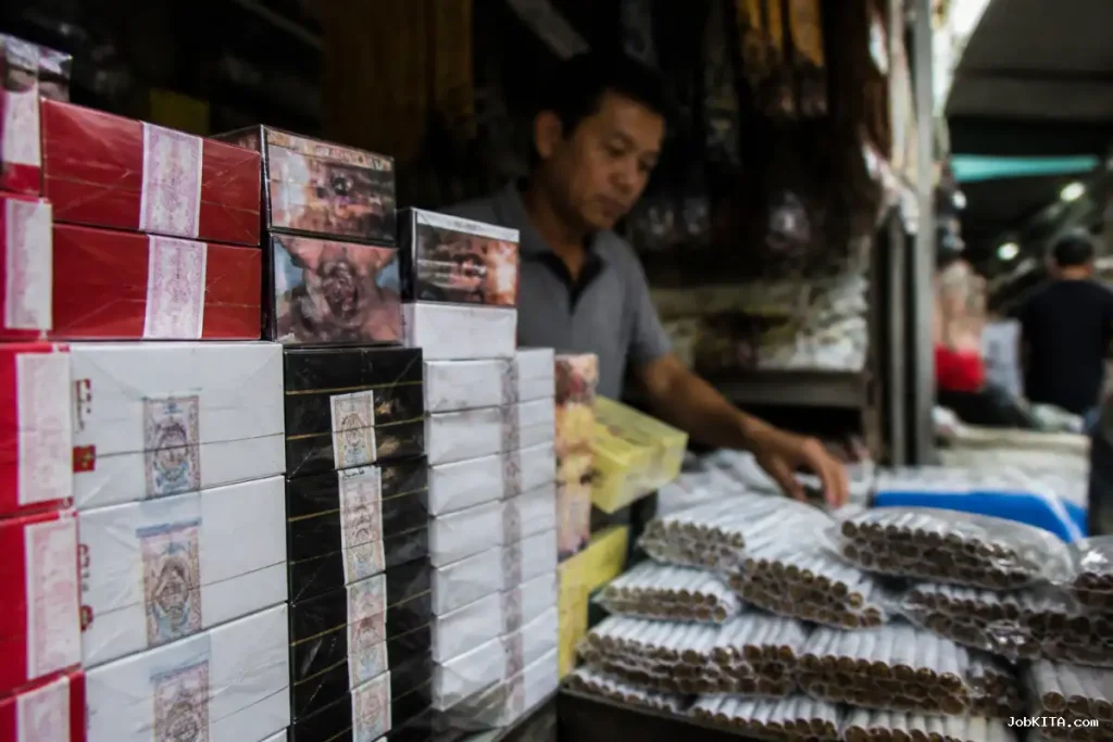 Gudang Garam Belum Rasakan Dampak Signifikan Pemberantasan Rokok Ilegal